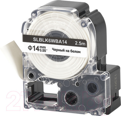 Картридж-лента S'OK SLBLK6WBA14 