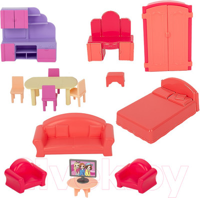 Комплект аксессуаров для кукольного домика Стром У368