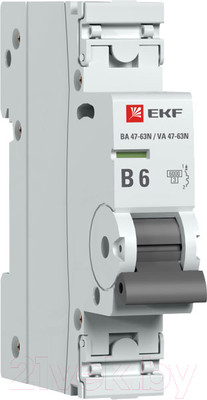 Выключатель автоматический EKF PROxima ВА 47-63N / M636106B
