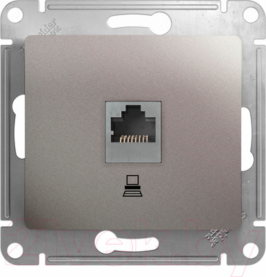 Розетка Systeme (Schneider) Electric Glossa GSL001281K