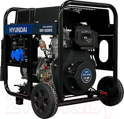 Дизельный генератор Hyundai DHY6500FE
