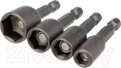 Набор головок слесарных Kranz KR-92-0408 (4шт)