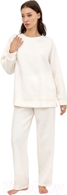 Комплект домашней одежды Mark Formelle 592512 (р.164/170-92-98, молочный)
