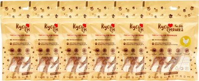 Набор лакомств для собак Кусьняшка Лапки куриные (6уп)