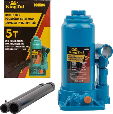 Бутылочный домкрат KingTul KT-T90504 (5т)