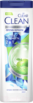 Шампунь для волос Clear Чистота и свежесть 2в1 (365мл)