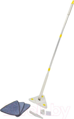 Швабра с отжимом WMC Tools WMC-TRI1 (57359), (белый)