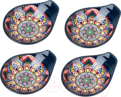 Набор соусников Nouvelle С ручкой Arabesque / 0860087-Н4 (синий)