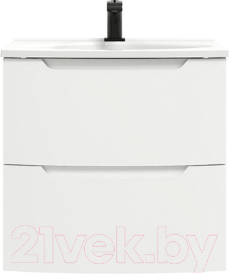 Тумба под умывальник Belux Ганновер НП 60-02 (1, белый глянец)
