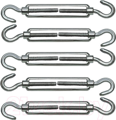 Набор талрепов ЕКТ Крюк-крюк М12 DIN1480 / 5800569 (5шт)