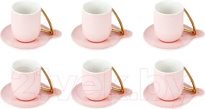 Набор для чая/кофе Nouvelle 5th Avenue. Pink / 1400014