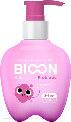 Зубная паста Lovular Bio On Сахарная вата с пробиотиком (200г)