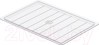 Поддон к встраиваемой сушилке для посуды Starax S-11242-Т (прозрачный)