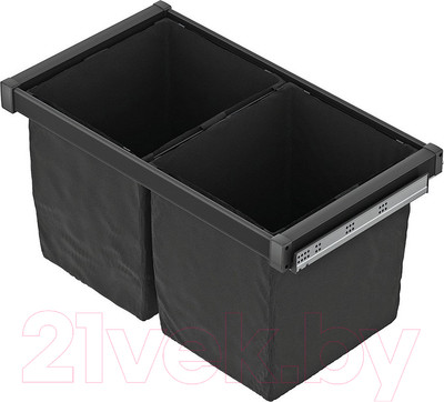 Корзина выдвижная для шкафа Starax S-6793-A (антрацит)