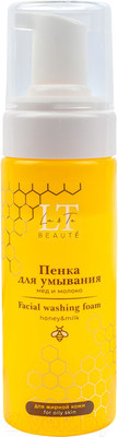 Пенка для умывания La and Te beaute Мед и молоко для жирной кожи LT-1275