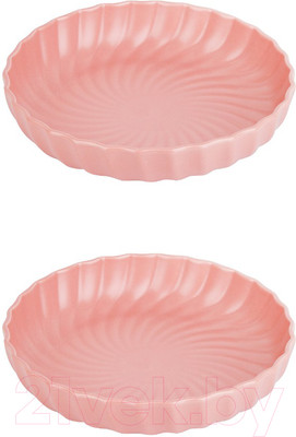 Набор тарелок Nouvelle Fresh Taste / 1730234-Н2 (Pink)