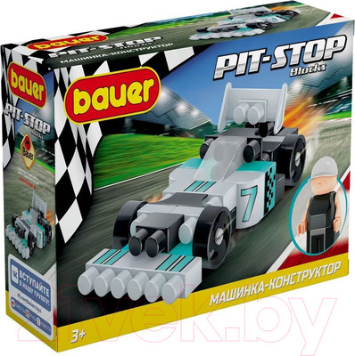 Конструктор Bauer Pit Stop Гоночная машина / 811