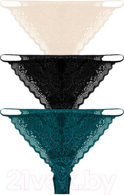 Комплект женских трусов Mark Formelle 412432-3 (р.106, молочный)