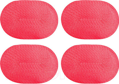 Сервировочная салфетка Nouvelle Casual Line / 9903087-Н4 (4шт, красный)