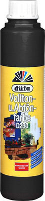 Колеровочная краска Dufa D230-0114 (750мл, черный)