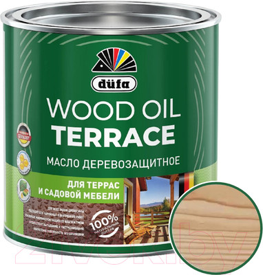 Масло для древесины Dufa Wood Oil Terraсe (900мл, орех)