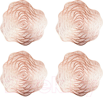 Плейсмат Nouvelle Бронзовая роза / 9903301-3-Н4 (4шт)