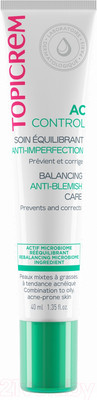 Крем для лица Topicrem АК Control Баланс для коррекции несовершенств (40мл)