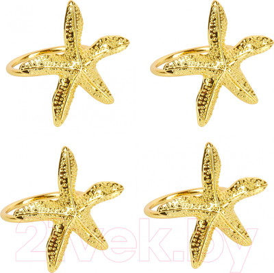 Набор колец для салфеток Nouvelle Sea / 9903682-1-Н4 (4шт)