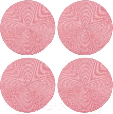 Сервировочная салфетка Nouvelle Casual line / 9903701-Н4 (4шт, розовый)