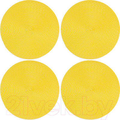 Набор плейсматов Nouvelle Сasual Line / 9903708-Н4 (4шт, желтый)