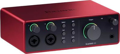Аудиоинтерфейс Focusrite Scarlett 4i4 4th gen