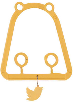 Качели для клетки Homepet 83283 с подвесом (бежевый)