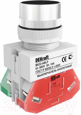 Кнопка на DIN-рейку DEKraft 25012DEK