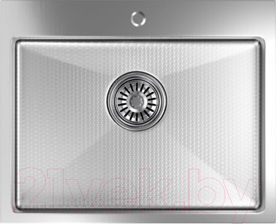 Мойка кухонная Mixline Pro 552934 (сатин, с сифоном)