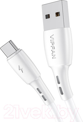 Кабель Vipfan X05 USB-Type-C (3м, белый)