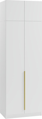 Шкаф Soma Lord Gold 2-х створчатый 80x240 (белый)