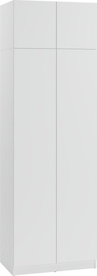 Шкаф Soma Lord Lite 2-х створчатый 80x240 (белый)