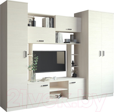 Стенка Евва Престиж-3 АЭП ПС-003-11 (без рисунка/бодега)