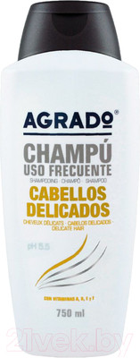 Шампунь для волос Agrado Delicate Hair Frequent Use Shampoo Ежедневный деликатный (750мл)