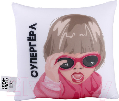 Подушка декоративная Mni Mnu Супергерл / 10111057