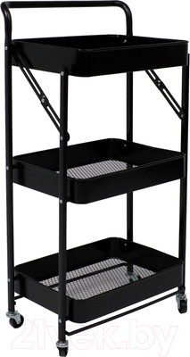 Этажерка AksHome Nika (черный)