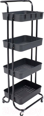 Этажерка AksHome Rimma (черный)