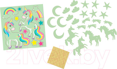 Декор настенный SES Creative Explore Единороги / 25128
