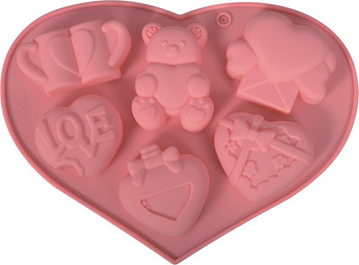 Форма для шоколада Мультидом Сердце VL80-556
