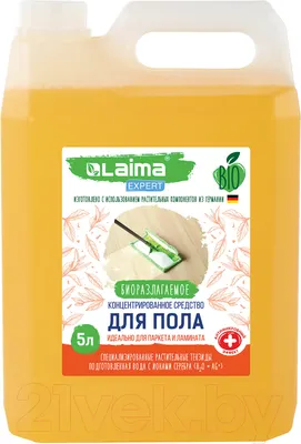 Чистящее средство для пола Laima Expert / 607761 (5л)