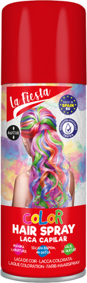 Тонирующий спрей для волос La Fiesta Laca Capilar Fluorescente Rojo (125мл)