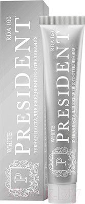 Зубная паста PresiDent White 100 RDA (75г)