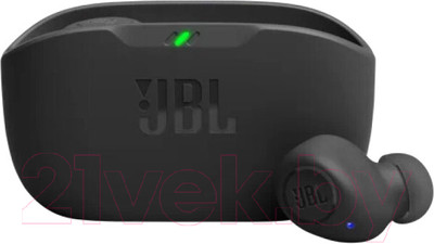 Беспроводные наушники JBL Wave Buds / WBUDSBLK (черный)