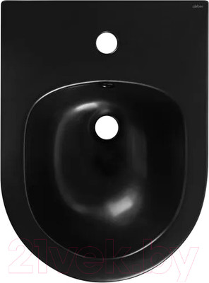 Биде подвесное Abber Bequem AC1150MB (черный матовый)