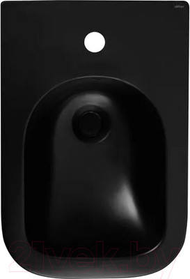 Биде подвесное Abber Rechteck AC1250MB (черный матовый)